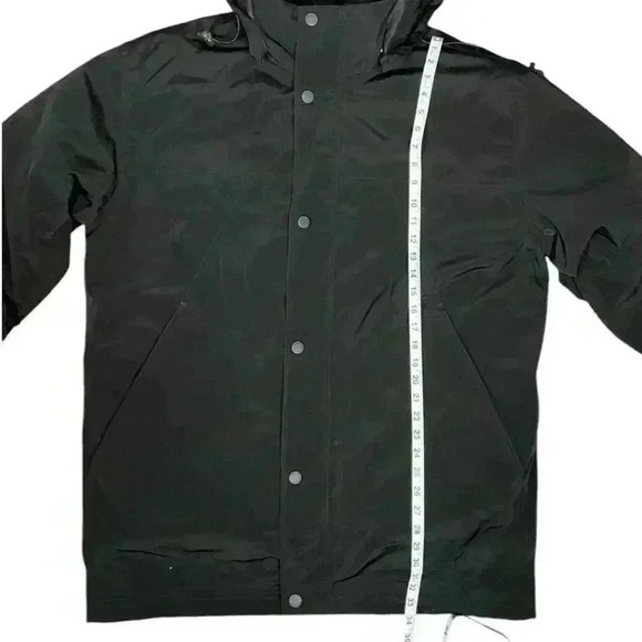 Men's Claiborn Downfill Blend Double Jacket Black Size Medium NWOT - Picture 15 of 16